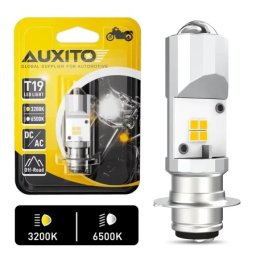 Auxito t19 p15d-25-1 led sijalica 6500k bela za motocikl t19-gf-w1 ( AUX064 )