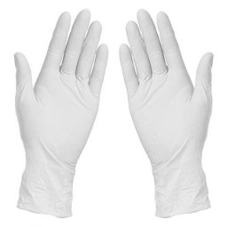 Safelab nitril rukavice za pregled M BELE a 100 ( 240017 )