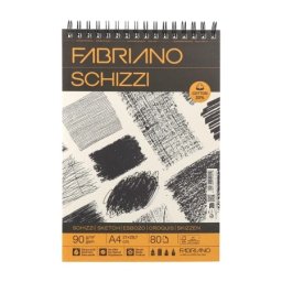 Schizzi blok za skiciranje spirala 90g 80 lista - odaberite format ( 190053 )