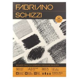 Schizzi blok za skiciranje 90g 80 lista - odaberite format ( 190055 )