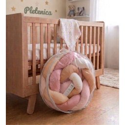 Ready Pletenica -krem-roze-vanila