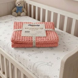 Ready Bebi Prekrivač Vafl - Oranž