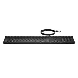 HP Wired Desktop 320K Keyboard Black, YU ( 9SR37UT )