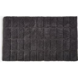 Prostirka za kupatilo 50x80cm antracit siva