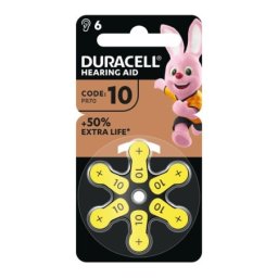 Duracell baterije za slušni aparat Aid 10 ( DUR-HA10/BP6 )