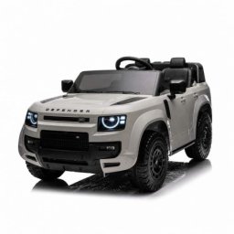 Licencirani automobil na akumulator - Land Rover Defender OCTA Dvosed – Sivi ( SM-26302S )
