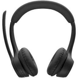 Logitech headset - zone 305 - midnight black - 2.4ghz/bt - emea28-935 - bundle, uc ( 981-001453 )