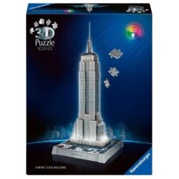 Ravensburger 3D puzzle Empire State Building sa svetlom RA12008026
