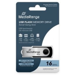 MEDIARANGE USB FLASH MEMORIJA 16GB FLASH DRIVE 2.0 MR910