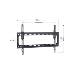 XStand nosac za TV/ 37"- 70"/TILT/NAGIB 0°-10°/VESA do 600x400/težina do 50kg/2.5cm od zida/crn ( TILT 37-70 )