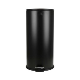 Estia es01-9120 kanta za otpatke metalna sa pedalom 30l crna mat