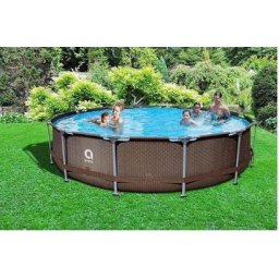 Avenli Rattan Bazen Frame Plus 360x100 sa Merdevinama i pumpom