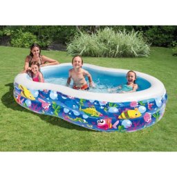 Avenli Bazen 175x109x46cm sa motivom ribica