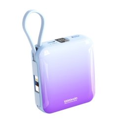 Moxom mx-pb155 fast 10000mah Power bank scp 22.5w qc18w+ pd20w 3a ljubicasti ( BAT9481 )