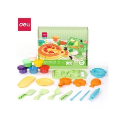 Masa za modeliranje Deli 3D (ultra lagana - suši se na vazduhu) set PIZZA