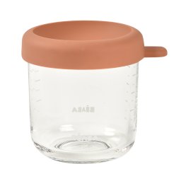 BEABA staklena posuda 250 ml, Terracotta