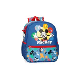 MICKEY PEEK A BOO ranac za vrtić - plava