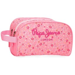 PEPE JEANS ALENKA ženski neseser sa 2 pregarde - pink