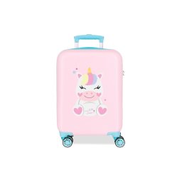 ROLL ROAD HAPPY PETS dečiji kofer 50 cm - pink