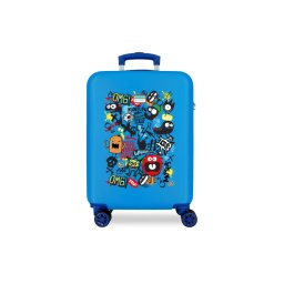 MOVOM MONSTERS dečiji kofer 55 cm - plava