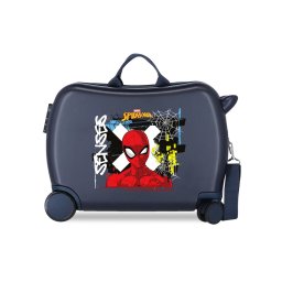 GRAFFITY OF SPIDERMAN dečiji kofer na točkićima - teget