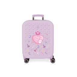 ENSO QUEEN OF HEARTS dečiji kofer 55 cm - ljubičasta