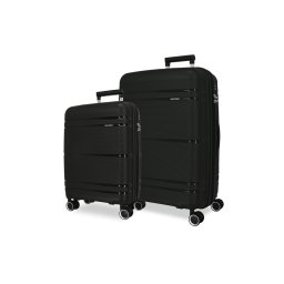 ROLL ROAD UNIVERSE set kofera 2/1 - crna