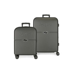 PEPE JEANS ACCENT ABS Set kofera 2/1 - tamno siva