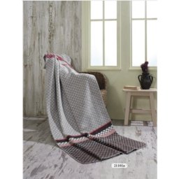 Dekordom ćebe eco blanket 150x200 - 21101c - grey rhombus ( 021954 )
