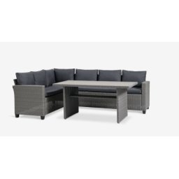 Lounge garnitura za 6 osoba siva