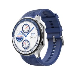 Smart watch dt watch x plavi (plava silikonska i crna kozna narukvica) ( SW468 )