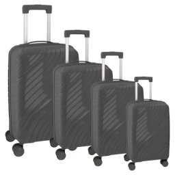 Empire lima kofer set 4 komada pp siva ( 100499 )