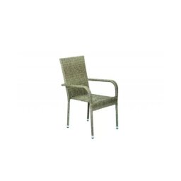 Green Bay stolica od ratana siva 6/1 ( 088818 )
