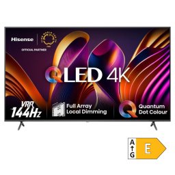 Hisense smart 4K TV 75" HIS-75E7NQPRO