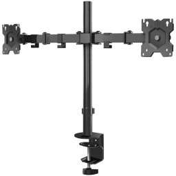 ONKRON Dual Monitor Stand for 13''-32'' Screens up to 8 kg, Black