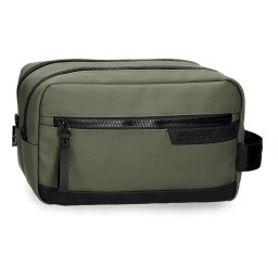 PEPE JEANS DORKING muški neseser sa 2 pregrade - khaki