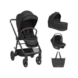 Kikkaboo kolica mia 3in1 set sa I-size autosedištem I tvrdom korpom black ( kkb11263 )