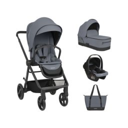 Kikkaboo kolica mia 3in1 set sa I-size autosedištem I tvrdom korpom grey ( kkb11264 )