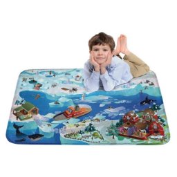 Play 3D tepih-prostirka Putovanje na Severni pol 130x180 ( 8428 )