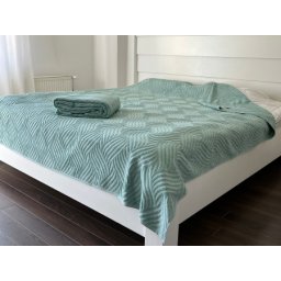 Letnji frotirni prekrivač - Sara - 200x240cm Mint boja ( VLK000547-Saramint )
