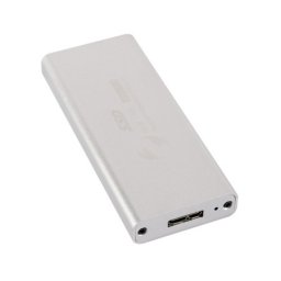 Adapter ssd nvme - usb 3.1 srebrni ( AD518 )
