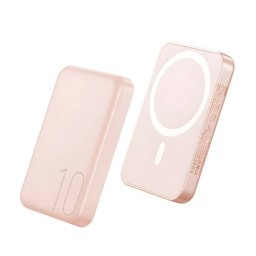 Remax usion rpp-65 pd20w + wireless 15w 10000mah roze Power bank magsafe ( BAT9603 )