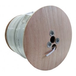 KABL-COAX-RG6/300 white (X553) koaksialni kabl RG6 bez konektora, conductivity18%,6.5mm,300m