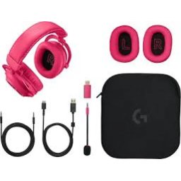Slušalice Wireless gaming Logitech PRO X 2 Lightspeed roze 981-001275