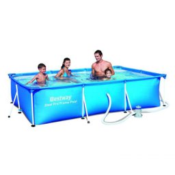 Bestway bazen sa čeličnim ramom 400x211x81cm filter pumpom ( 56424 )