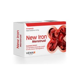 New Iron Menstrual 10 kapsula