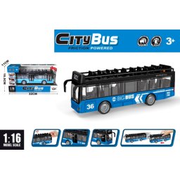 Dvospratni autobus sa svetlom i muzikom
