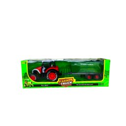 Igračka Traktor 14.5cm metal plastika