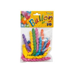 Baloni duguljasti – razne boje 20kom
