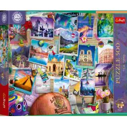 Puzzle 500 delova – Memorije sa putovanja